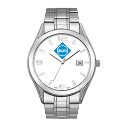 men's silver waverly watch