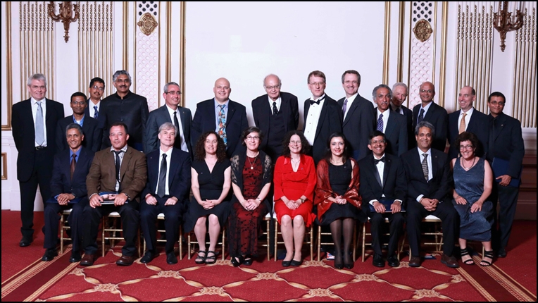 2014 Fellows pictured at the ACM Awards Banquet