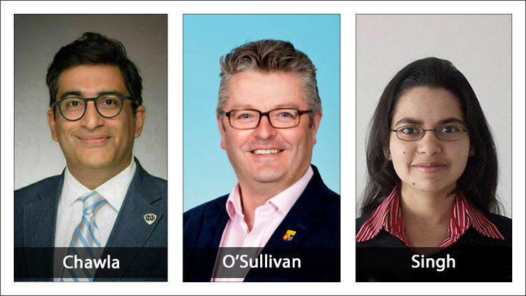 Co-EICs Nitesh Chawla, Barry O’Sullivan, Richa Singh