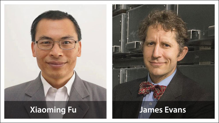 Co-EICs Xiaoming Fu and James Evans