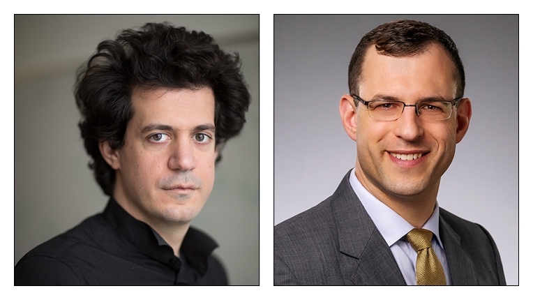 2018 ACM Grace Murray Hopper recipients Constantinos Daskalakis and Michael J. Freedman