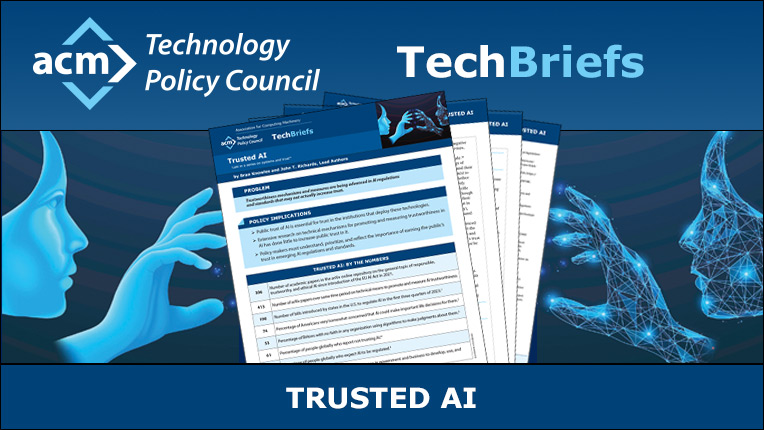 Image for ACM TechBrief on Trusted AI