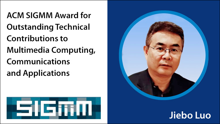 ACM SIGMM Award recipient Jiebo Luo