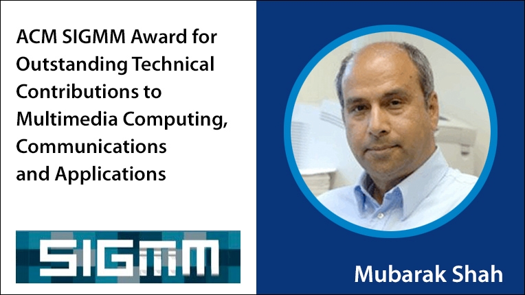 ACM SIGMM Award recipient Mubarak Shah