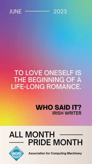 image containing the quote: "To love oneself is the beginning of a lifelong romance."