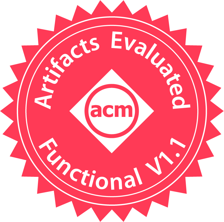 ACM Artifacts Evaluated - Functional v1.1