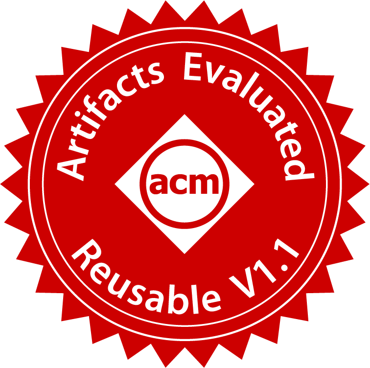 ACM Artifacts Evaluated - Reusable v1.1
