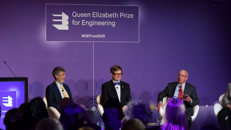 Yoshua Bengio, Geoffrey Hinton, and Yann LeCun